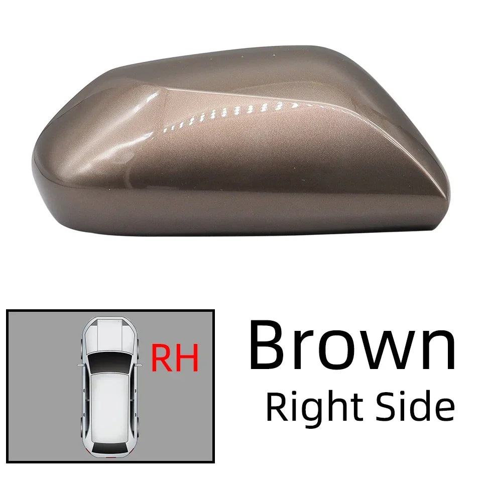 Side Mirror Cover Caps Exterior Housing Shell for Toyota Camry 2018-2024