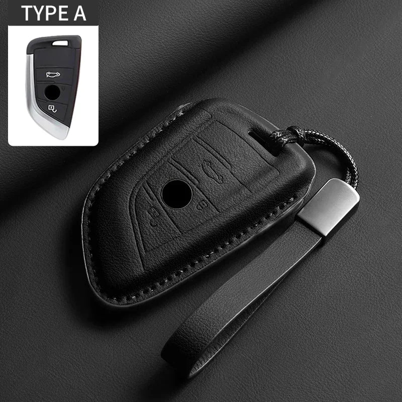 Smart Key Case Cover for BMW 1, 3, 5, 7 Series, X1, X3, X4, X5 & M Models