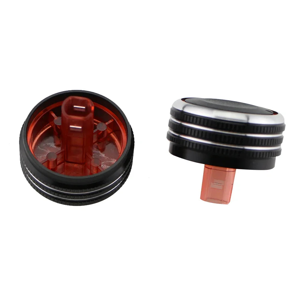 2Pcs AC Control Knobs for Hyundai Solaris 2017-2021 Kia Rio K2 KX Cross