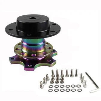 Steering Wheel Quick Release Hub Adapter Boss Kit Purple Blue Red Silver Gold