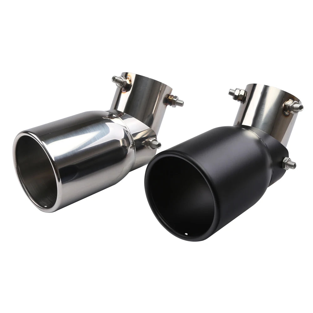 Universal Adjustable Stainless Steel Exhaust Tip 63mm Inlet / 89mm 3.5"