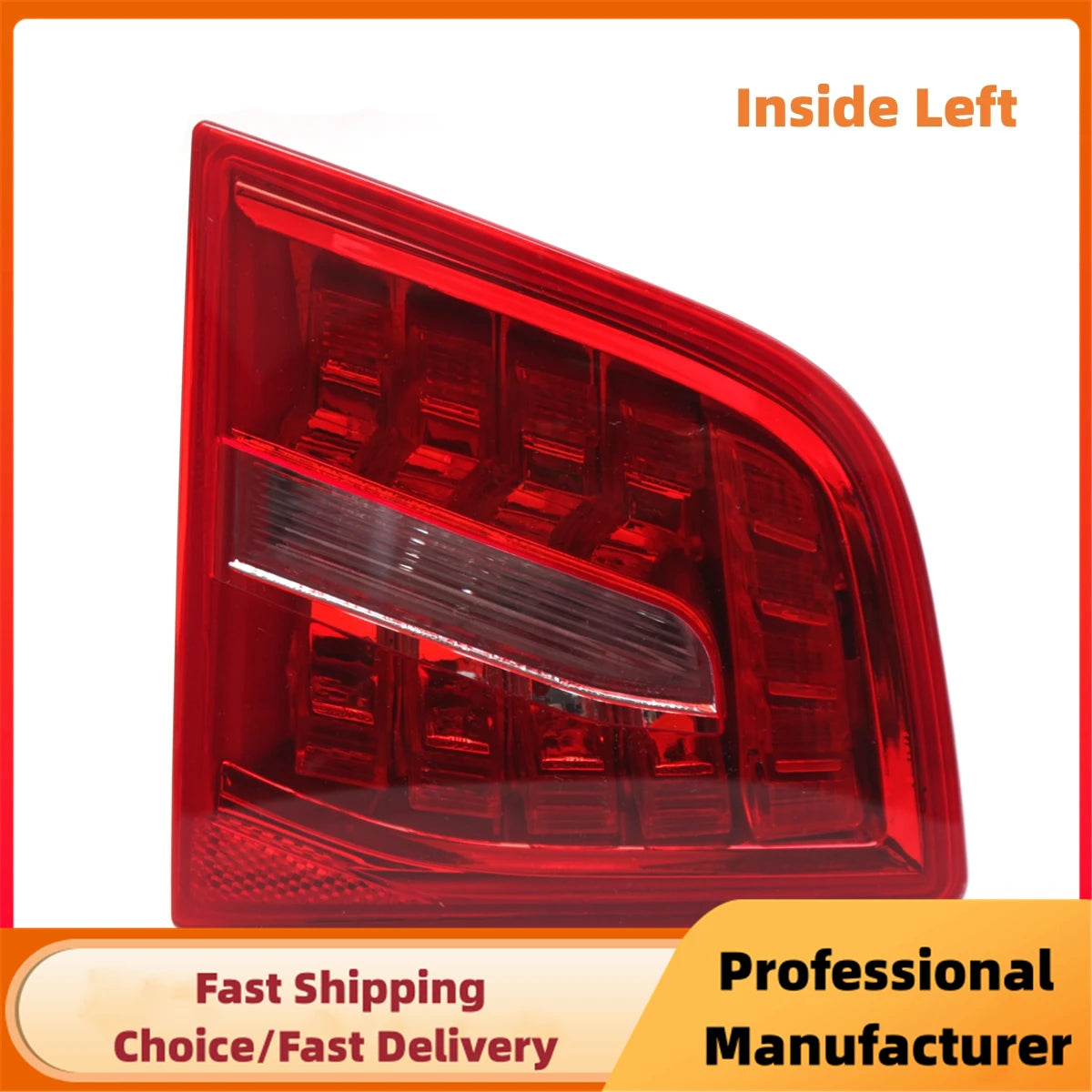 LED Tail Light Assembly for Audi A6 C6 S6 RS6 Saloon Sedan 2009–2011