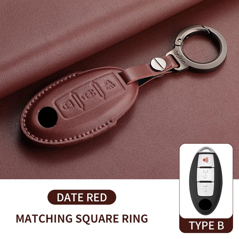 Smart Key Case Cover for Nissan Rogue X-Trail T31/T32 Qashqai J10/J11 Kicks