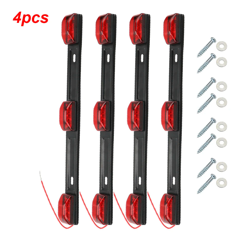 12V LED Tail Light Bar Red Brake, Turn Signal & DRL Strip Light for Cars & Trucks