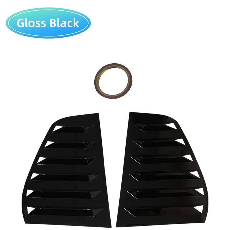 Rear Side Window Louver Spoiler for VW Golf MK5 MK6 MK7 MK7.5 2003–2020