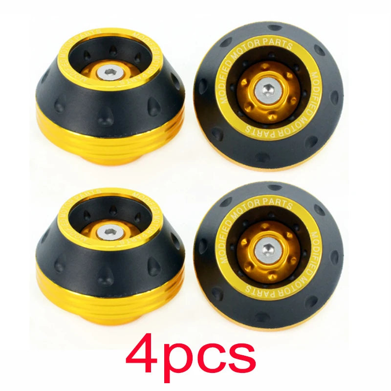 Universal Motorcycle Crash Pad Front Fork Slider Alloy Wheel Protector