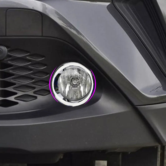 2Pcs Fog Light Trim Cover for Toyota C-HR CHR 2016-2020 Front Lamp