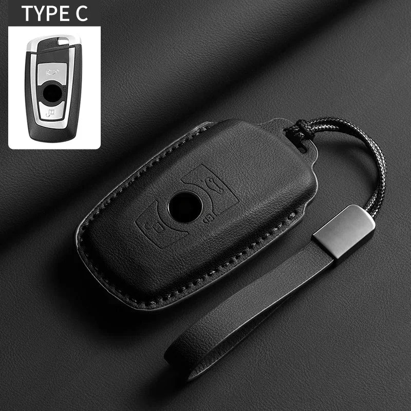 Smart Key Case Cover for BMW 1, 3, 5, 7 Series, X1, X3, X4, X5 & M Models