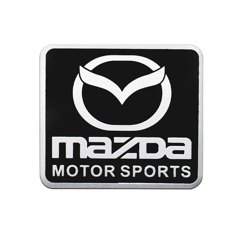 Aluminum Car Flag Emblem Badge Sticker Decal for Mazda 2 3 6 CX3 CX5 CX30
