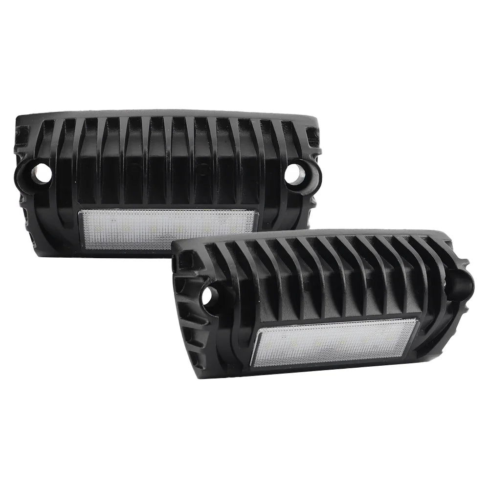 12V/24V LED RV Exterior Porch Light 6500K Waterproof Awning & Camping Work Light