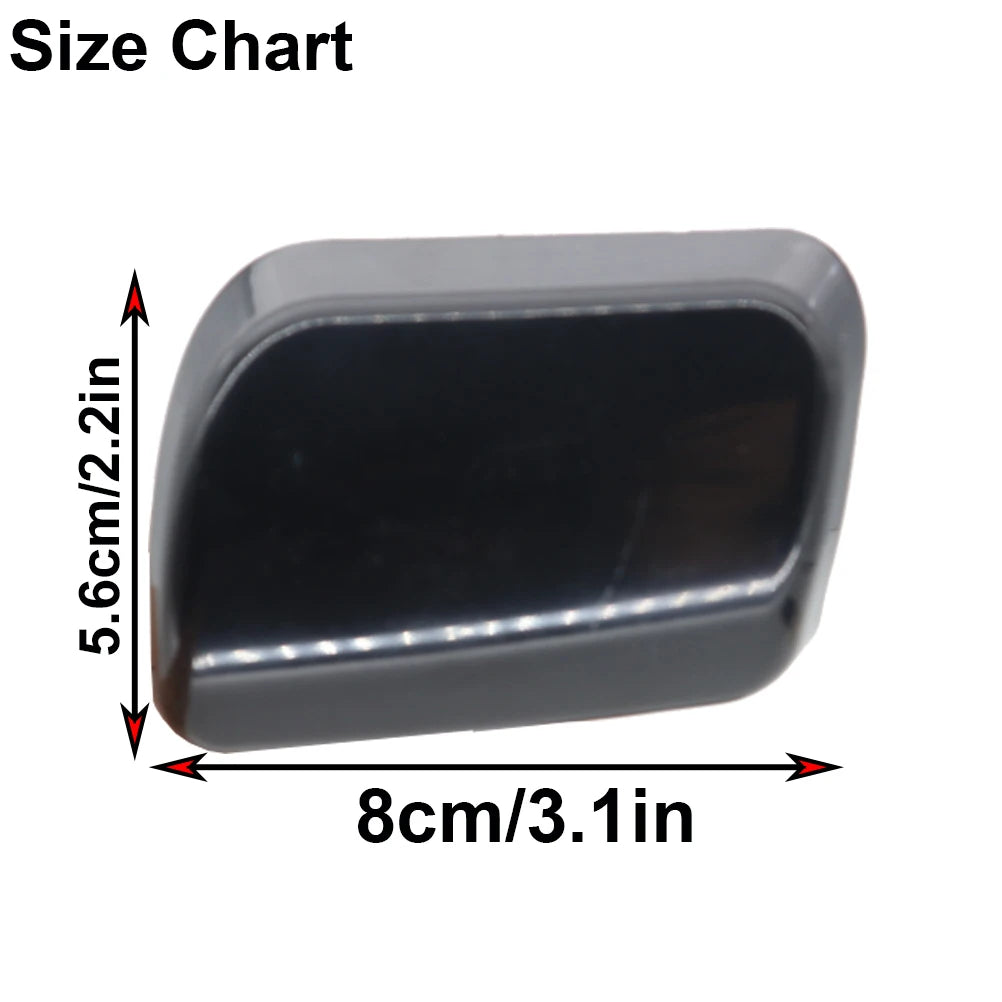 Headlight Washer Spray Nozzle Cover Caps Pair for Volvo XC90 2002–2006