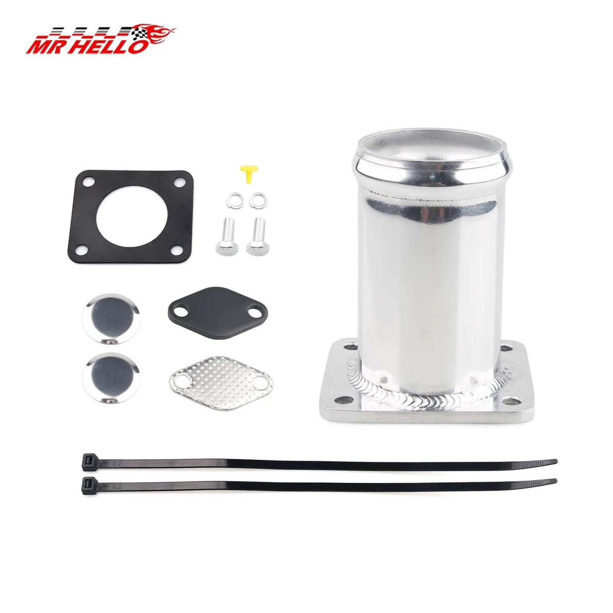 Swirl Flap Blanking Pipe Replacement Kit for BMW E46 E39 E65 E83 M47 M57 M67