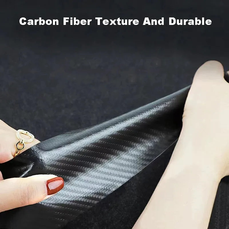 Carbon Fiber Door Sill Scuff Sticker for Nissan Juke F15 F16 2010-2021