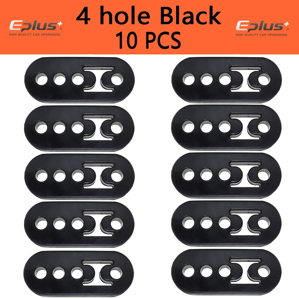 Universal Polyurethane Exhaust Hanger Mount Bracket 2 / 4 Hole Exhaust Insulator