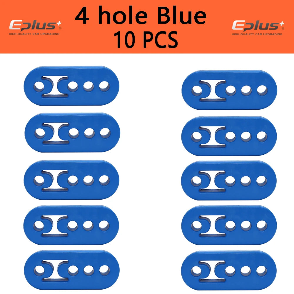 Universal Polyurethane Exhaust Hanger Mount Bracket 2 / 4 Hole Exhaust Insulator