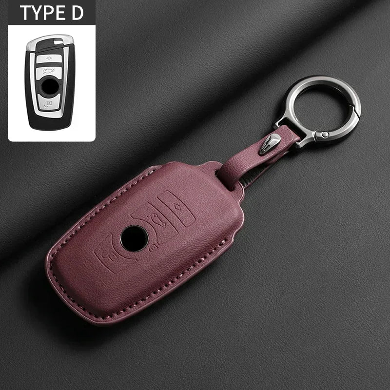 Smart Key Case Cover for BMW 1, 3, 5, 7 Series, X1, X3, X4, X5 & M Models