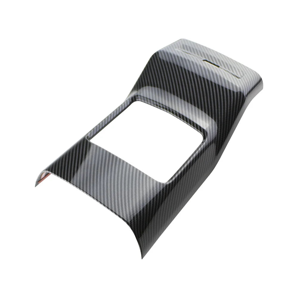 Carbon Fiber Rear AC Vent Trim Cover for MG4 Mulan MG 4 EV 2022-2023