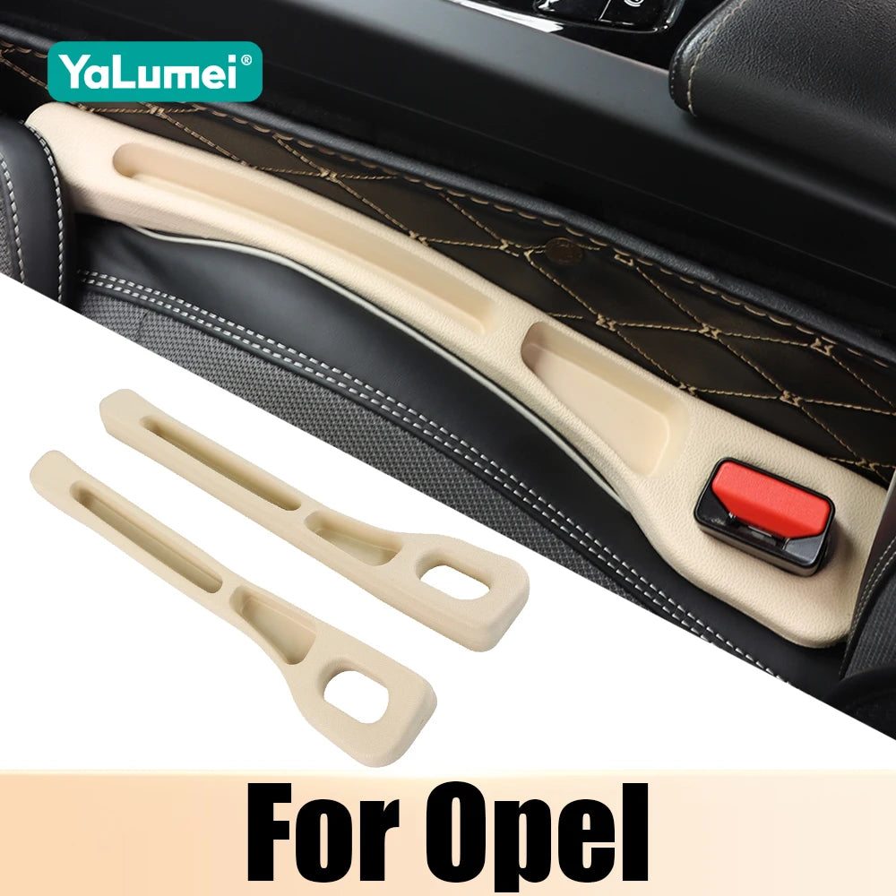 2PCS Car Seat Gap Filler Leak Proof Strips for Opel Astra Corsa Zafira Insignia Mokka