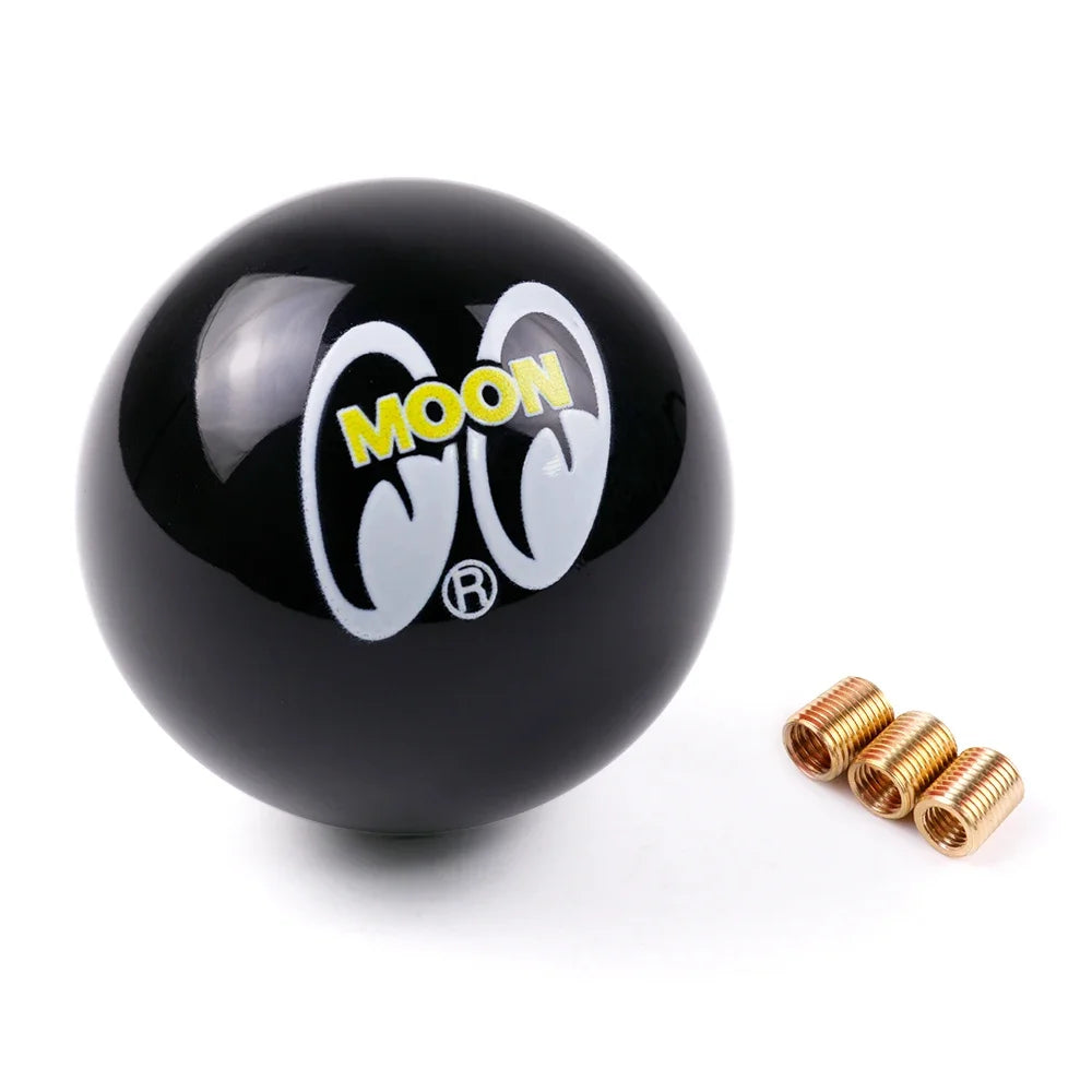 MOONEYES Style Round Ball Gear Shift Knob Universal Manual Car Shifter Lever Head
