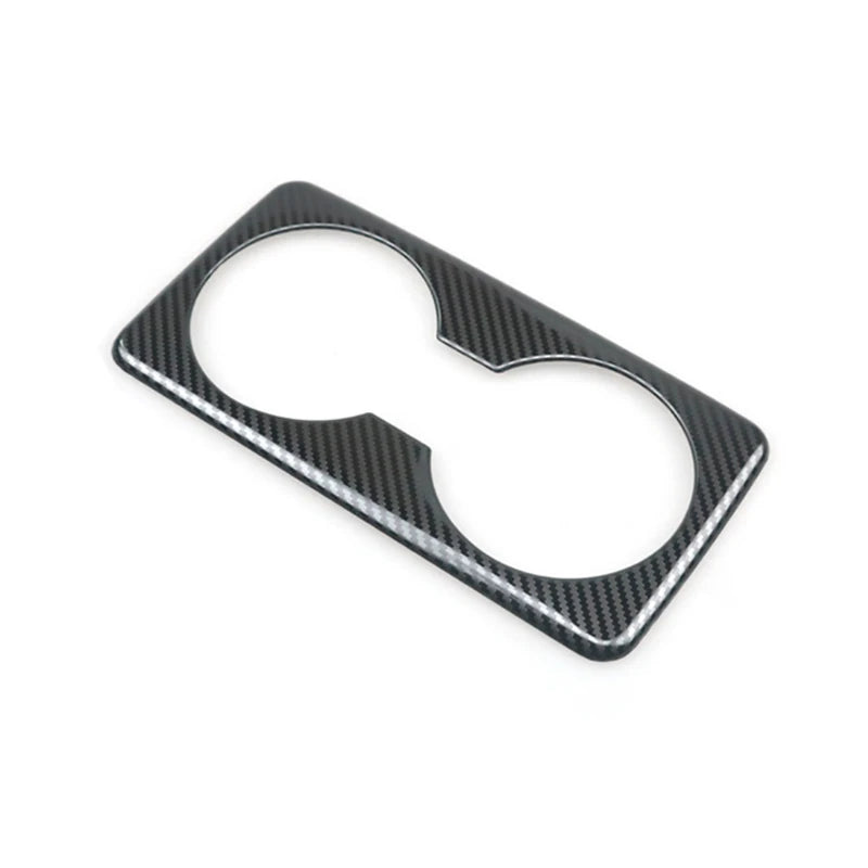 Stainless Steel Rear Seat Cup Holder Frame Trim for Mazda 3 BP & CX-30 2019–2023