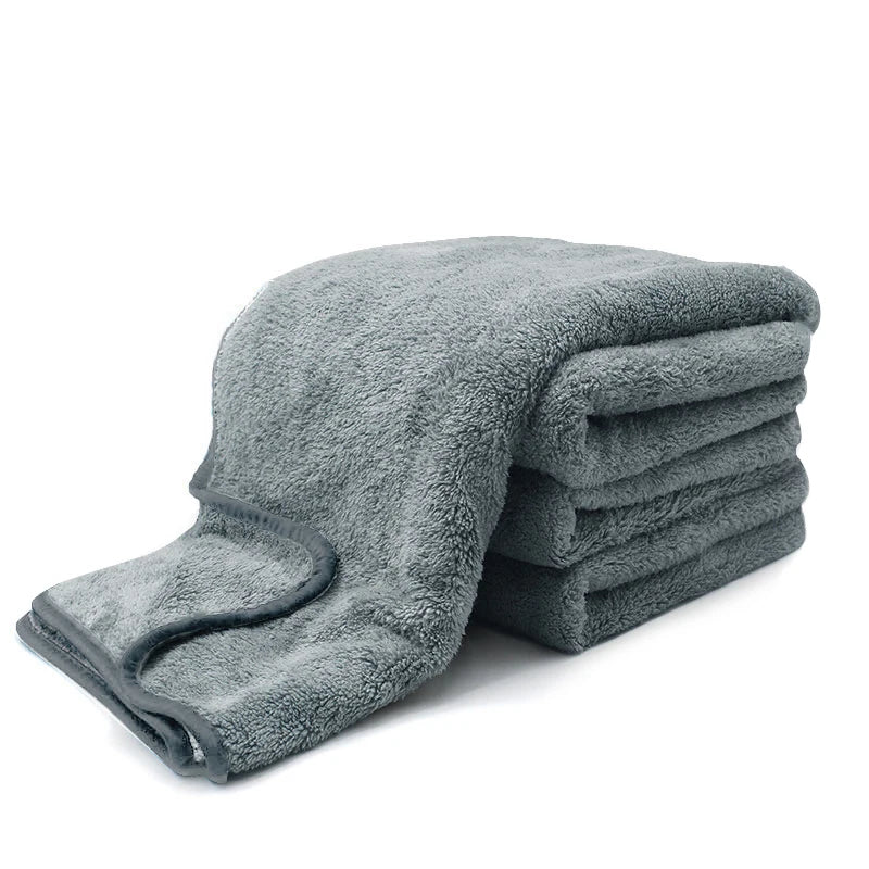 SEAMETAL 120x50cm Microfiber Car Wash Towel Ultra Soft Absorbent Drying
