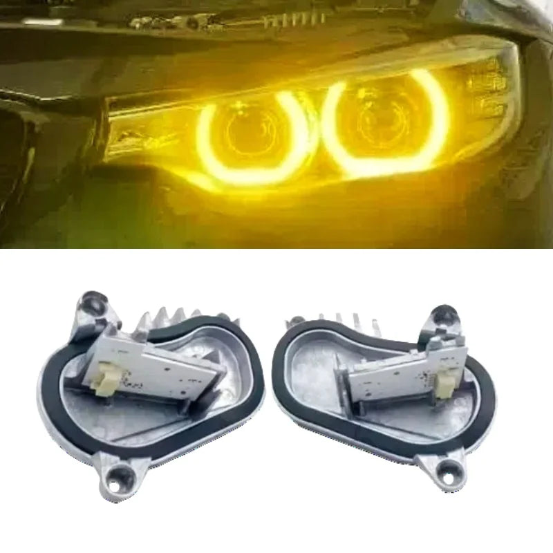 LED DRL Yellow Modules Headlights for BMW M3 M4 F32 F33 F36 2018–2020