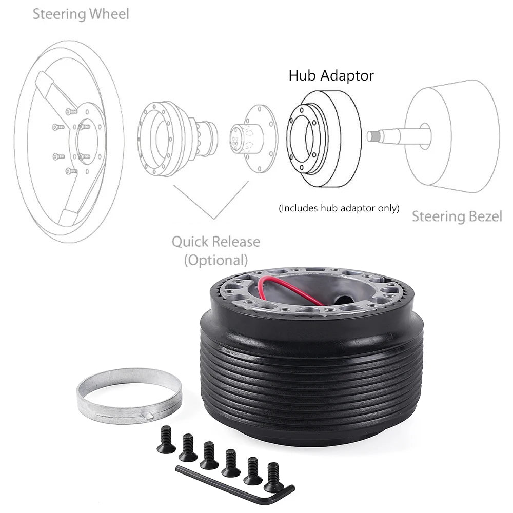 RASTP Steering Wheel Hub Adapter Boss Kit for Mazda Miata MX-5 323 626 B2000