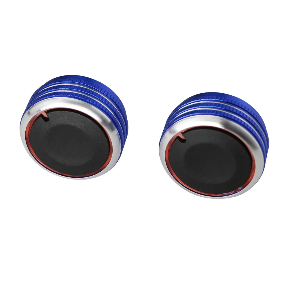 2Pcs AC Control Knobs for Hyundai Solaris 2017-2021 Kia Rio K2 KX Cross