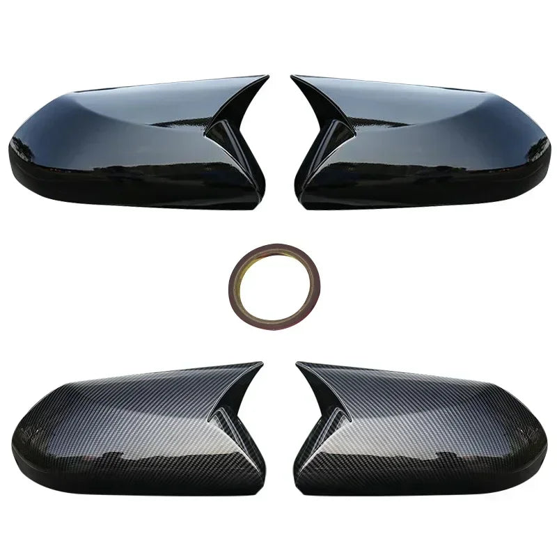 Carbon Fiber Look Rearview Mirror Cover Caps for Toyota Camry 2018–2022