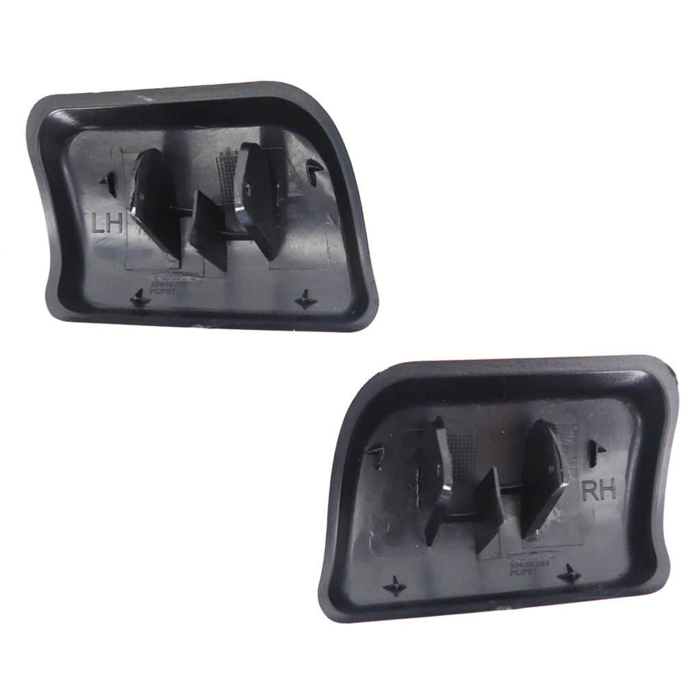 Headlight Washer Spray Nozzle Cover Caps Pair for Volvo XC90 2002–2006