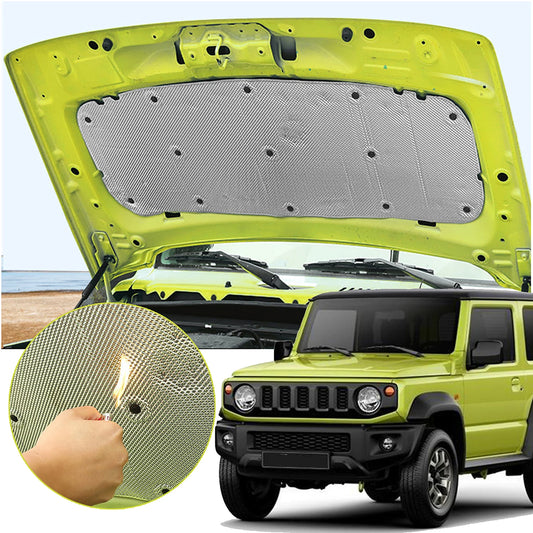 Engine Hood Heat & Sound Insulation Pad for Suzuki Jimny JB64 JB74 2019–2023