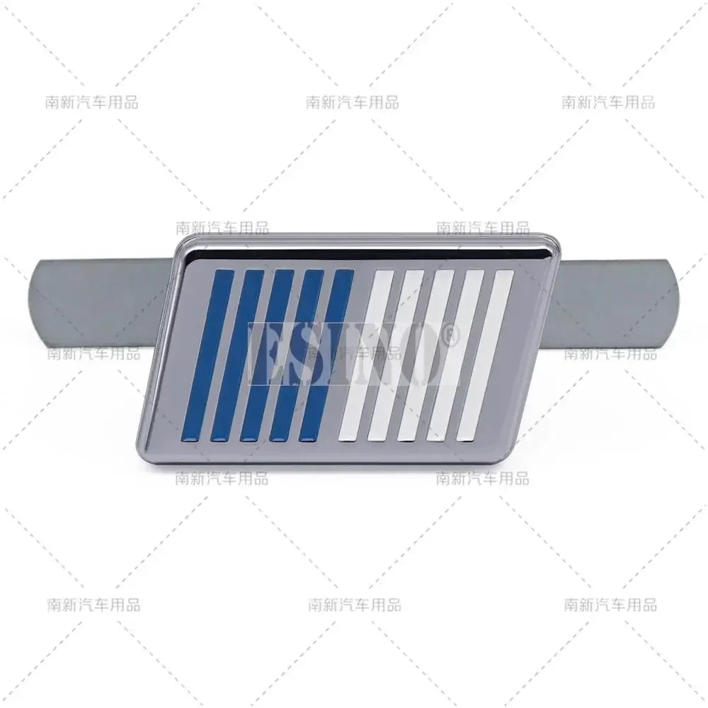 3D Metal Zinc Alloy Ralliart Car Emblem Badge Adhesive Front Grille Trunk