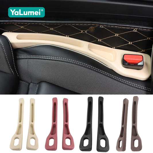 2PCS Car Seat Gap Filler Leak Proof Strips for BMW X1 X2 X3 X4 X5 X6