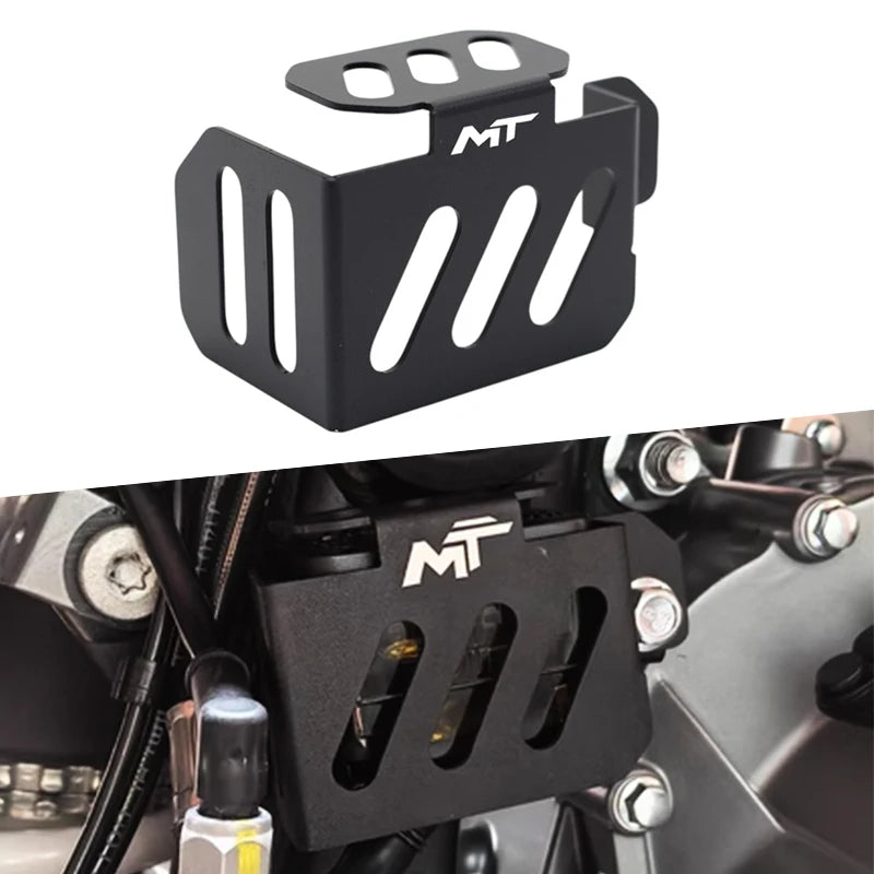 Rear Brake Fluid Reservoir Guard Cover Protector for CFMOTO 450MT 2024-2025
