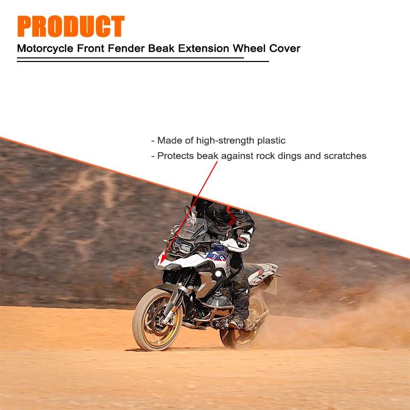Front Beak Fairing Wheel Fender Extension BMW R1250GS R1200GS LC 2018-2023
