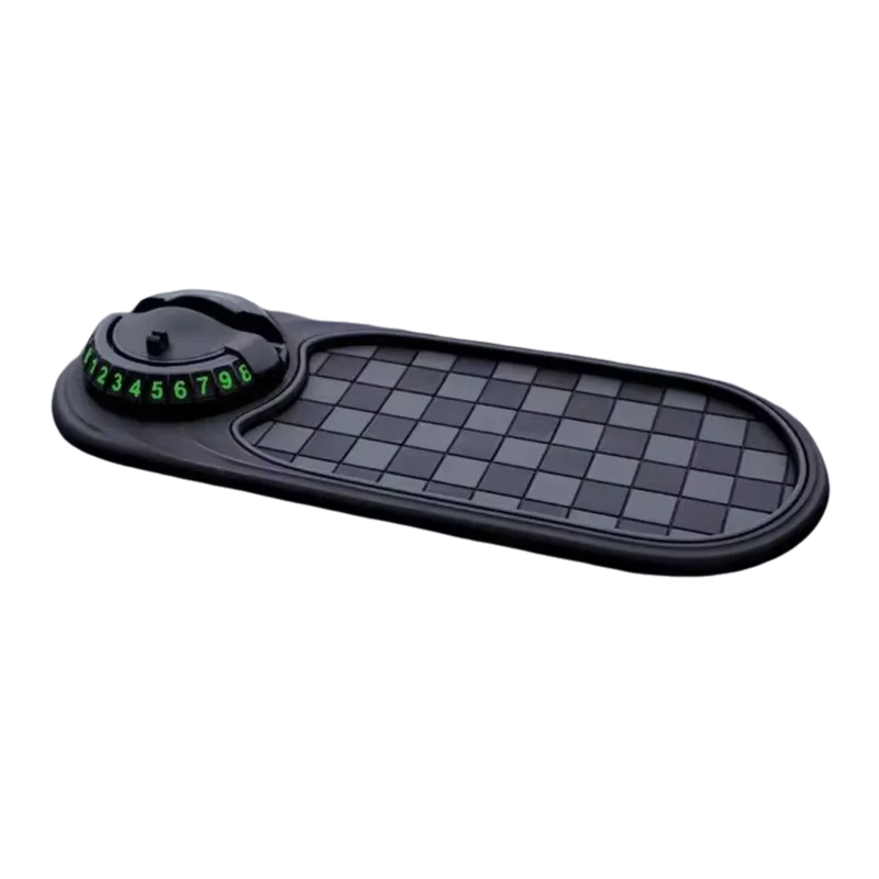 2-in-1 Car Dashboard Non-Slip Mat Phone Holder 360° Rotating Mount