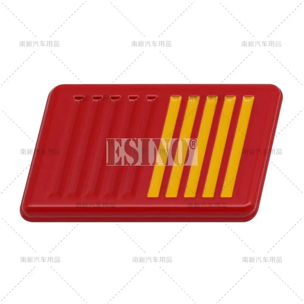 3D Metal Zinc Alloy Ralliart Car Emblem Badge Adhesive Front Grille Trunk