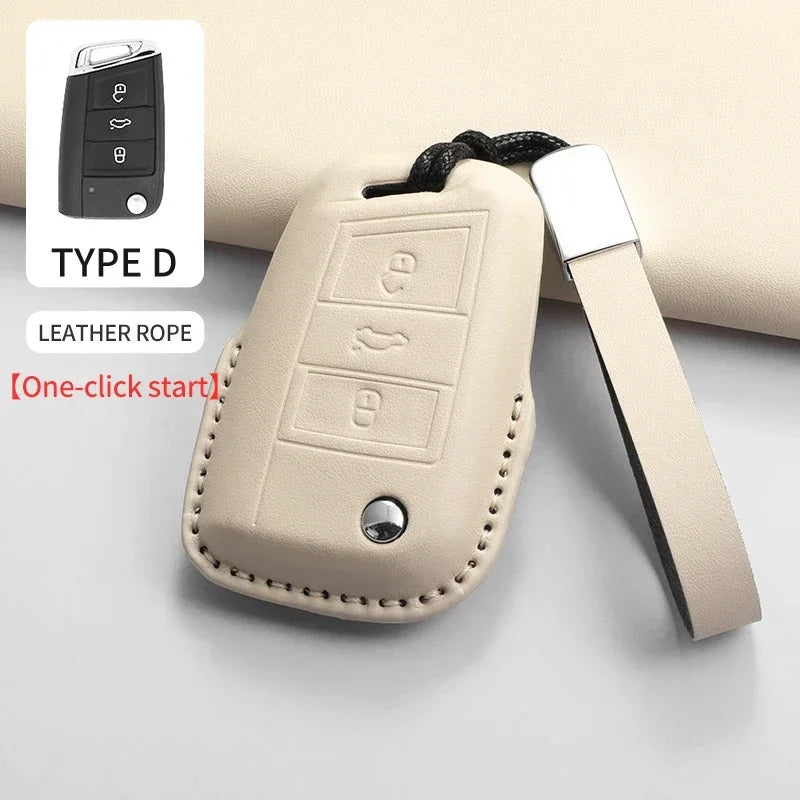 Smart Key Case Cover for Volkswagen Golf 7 MK7, Tiguan, Polo, Passat, Jetta