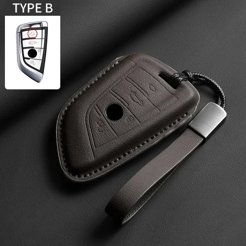 Smart Key Case Cover for BMW 1, 3, 5, 7 Series, X1, X3, X4, X5 & M Models