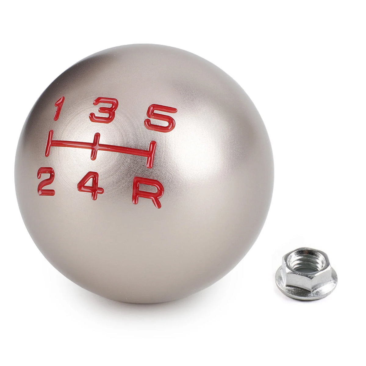 Aluminum 5/6 Speed Ball Gear Shift Knob M10x1.5 for Honda Civic Fit City Type R
