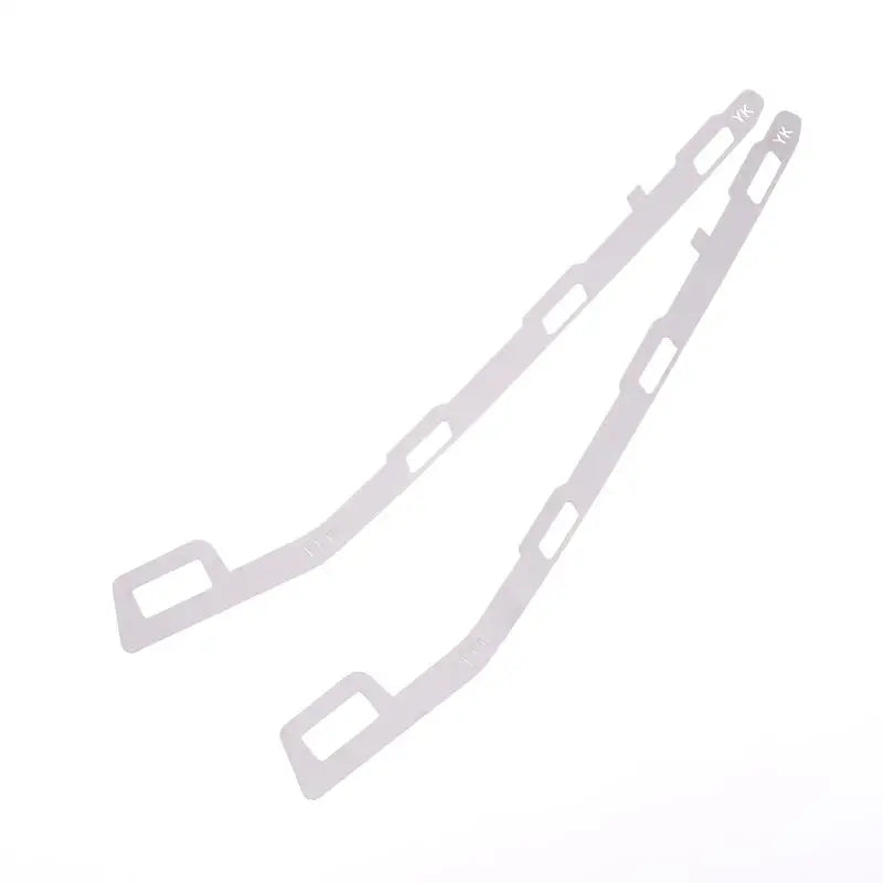 2PCS Front Bumper Repair Plates Metal Brackets for Mazda 3 Axela 2013-2019