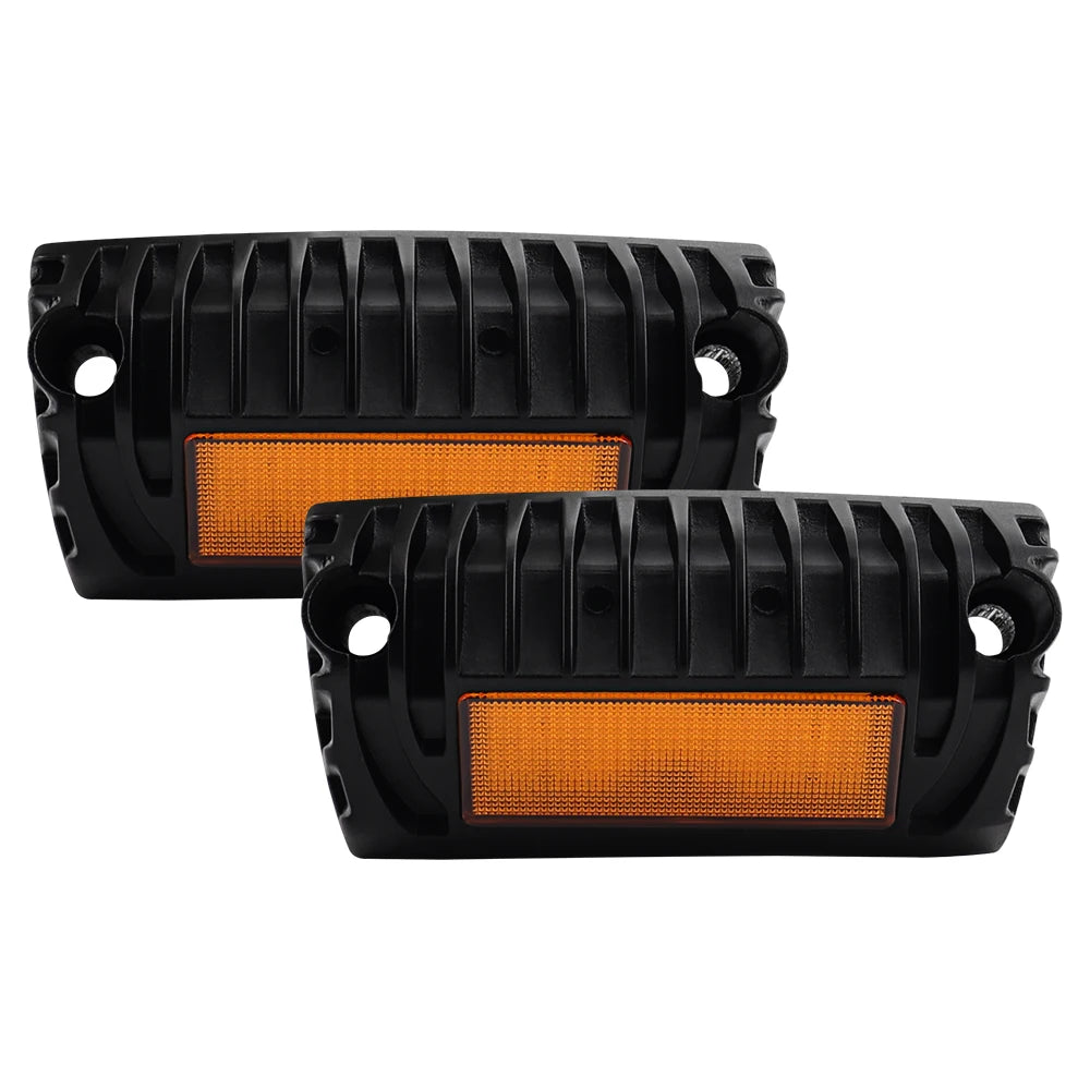 12V/24V LED RV Exterior Porch Light 6500K Waterproof Awning & Camping Work Light