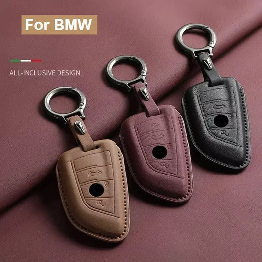 Smart Key Case Cover for BMW 1, 3, 5, 7 Series, X1, X3, X4, X5 & M Models