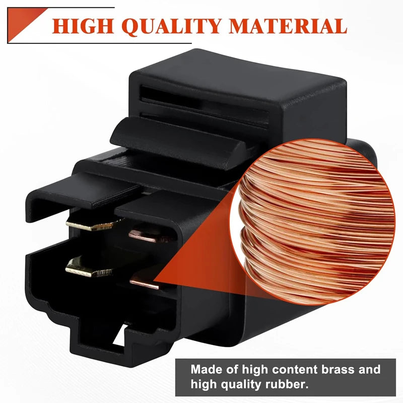 Universal 4 Pin Starter Solenoid Relay for Minarelli JOG50 JOG90 Aerox YQ50