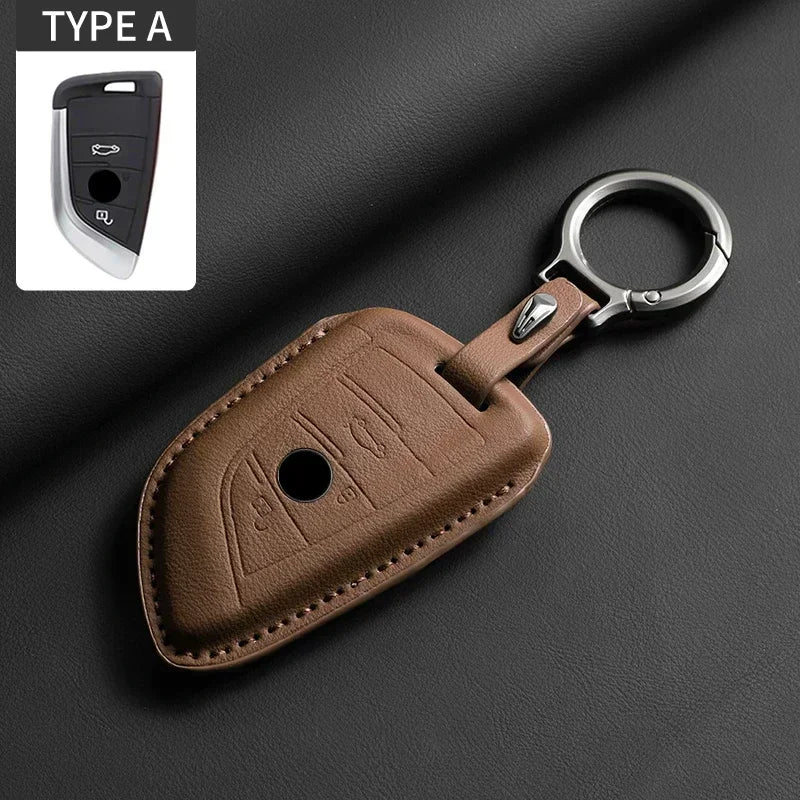 Smart Key Case Cover for BMW 1, 3, 5, 7 Series, X1, X3, X4, X5 & M Models