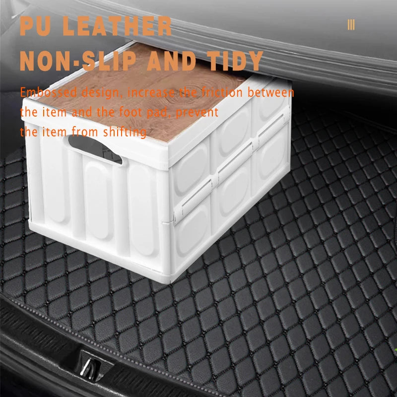 Universal Car Trunk Cargo Mat Anti-Slip Boot Liner Carpet for Cars, SUVs & Vans