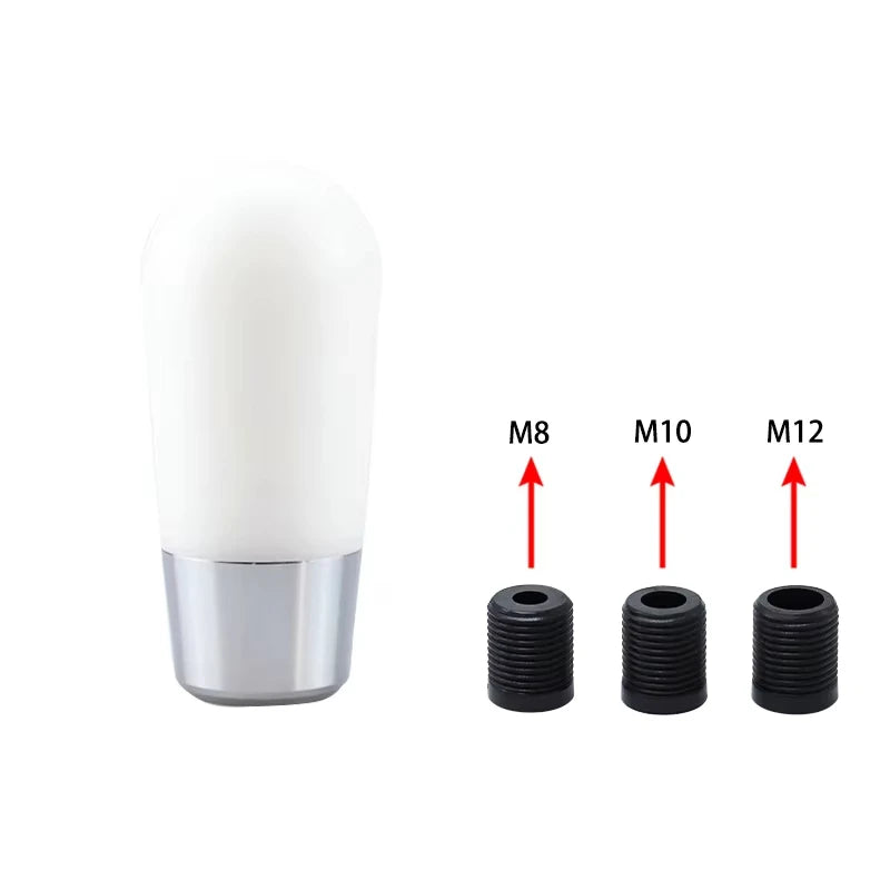 Universal JDM Style Lengthened Acrylic Manual Gear Shift Knob Lever Handle Custom