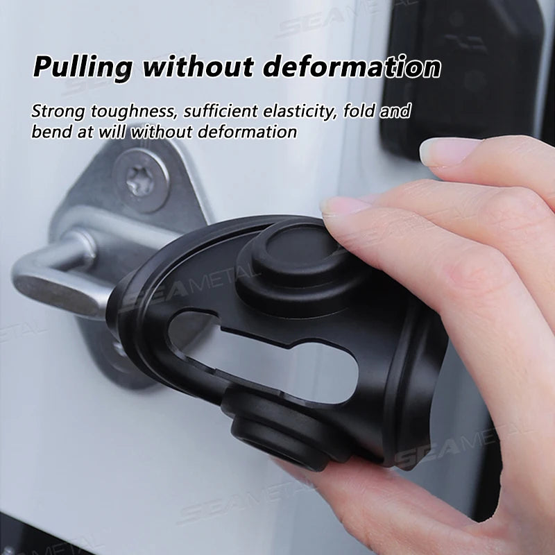Silicone Car Door Shock Absorber Cushion Mute Buffer Protective Cover