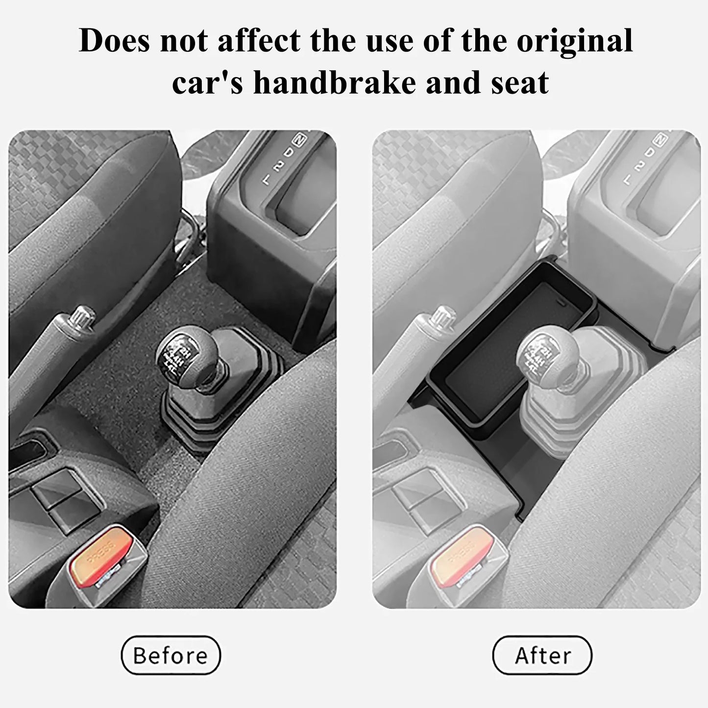 Gear Shift Storage Organizer Tray with Cup Holder for Suzuki Jimny 2024–2026