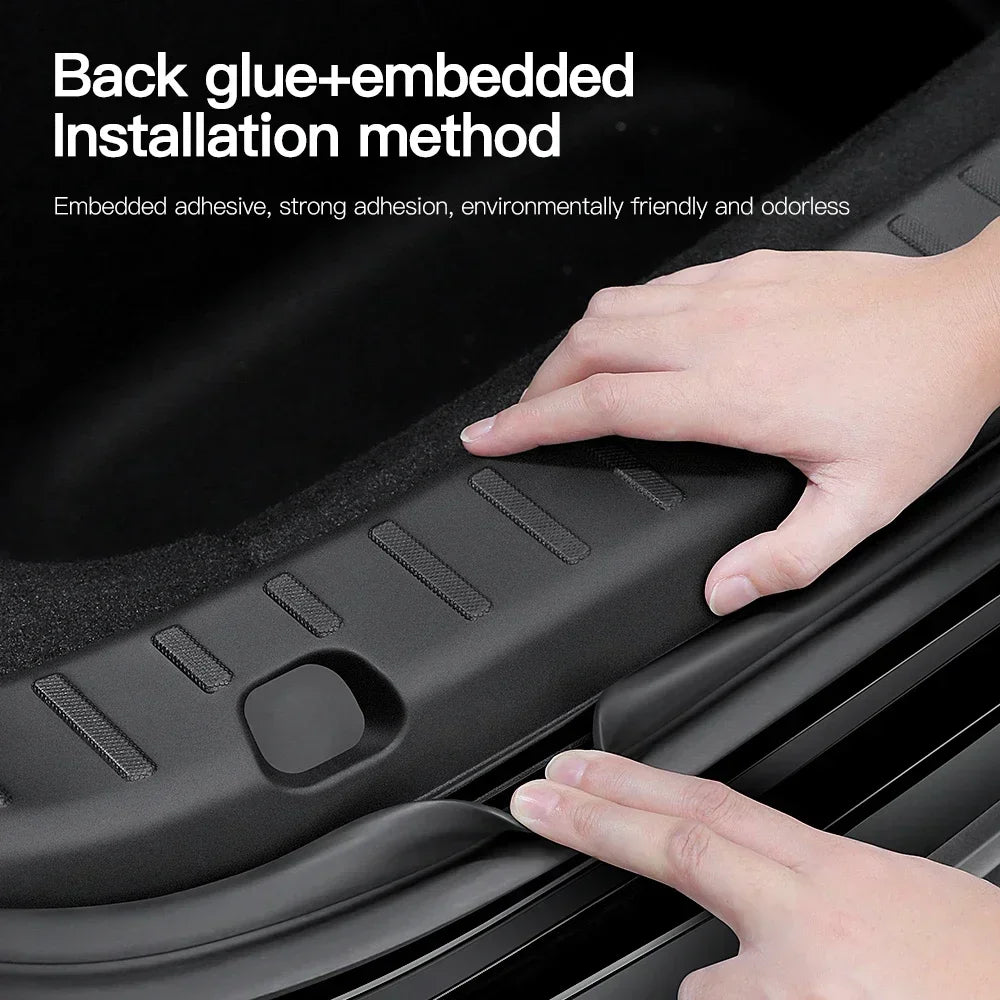 TPE Rear Trunk Sill Protector for Tesla Model Y Juniper 2026